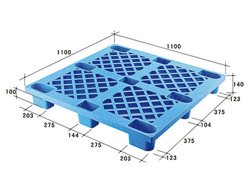 1111網(wǎng)格輕型塑料托盤